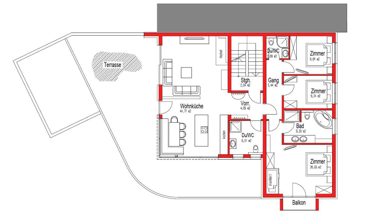 Appartements Platzl Серфаус Экстерьер фото